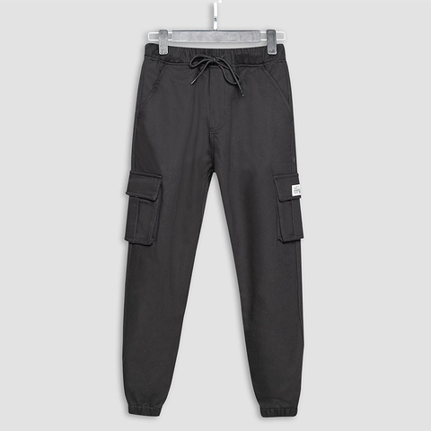 Men's Cargo Joggers Cotton Casual Drawstring Multi Pocket Pants Sweatpants Tracksuit Bottoms Outdoor Trousers For Men