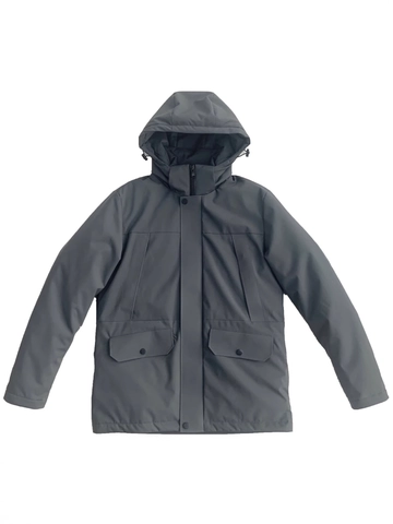 Giacca Parka Uomo Calda Ispessita Con Cappuccio Antivento Idrorepellente Cappotto Casual Outdoor Con Tasche Multiple Inverno