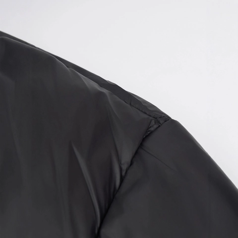 Piumino da Uomo Invernale da Esterno Con Cappuccio Cappotto in Piumino d'Oca Bianca Tinta Unita Nero Spesso Caldo Casual Abbigliamento da Uomo