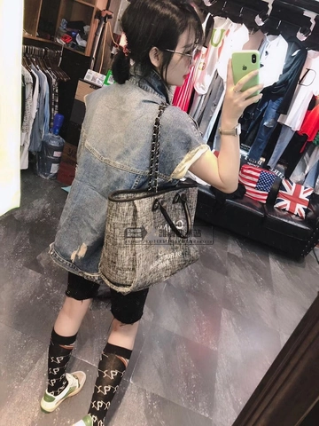 Chaleco Vaquero para Mujer Roto Distressed Sin Mangas Chaqueta Media Longitud Lavado Casual Streetwear con Botones
