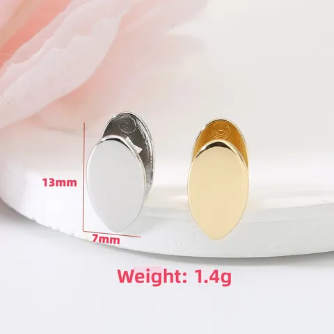 Hip Hop Single Gladde Tand Grill Goud Zilver Verguld Koper Geometrische Tandheelkundige Cap Grillz Sieraden Voor Feest Unisex