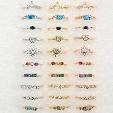 Copper Zirconia Nose Ring For Women Men Piercing Jewelry Heart Star Sunflower Inlaid Small Hoop Earring Cartilage Accessory