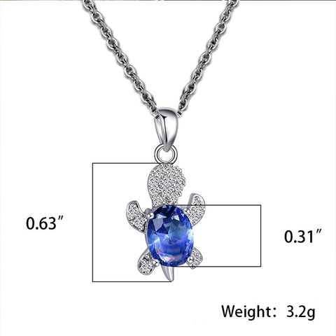 Fashion Alloy Rhinestone Sea Turtle Necklace And Earrings Jewelry Set For Women Western Style Marine Animal Accessories