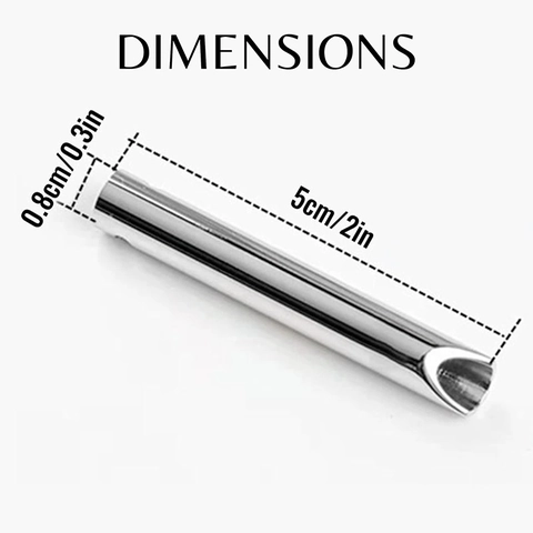 Minimalist Stainless Steel Whistle Pendant Necklace For Men Women Polished Outdoor Survival Whistle Sweater Chain Jewelry