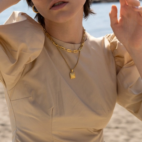 Collana con Pendente Medaglione Libro Cuore Fiore Rame Placcato Oro 18K Vintage Cornice Foto Chiusura Gioielli Donna