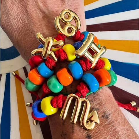 Ciondoli In Rame Segni Zodiacali Placcati Oro 18K Ciondoli Per Creazione Di Gioielli Fai Da Te Simboli Costellazione Accessorio