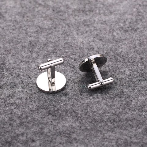 Boutons De Manchette Ronds Gravés Père Du Marié Acier Inoxydable Cadeau De Mariage Merci D'avoir Élevé L'homme De Mes Rêves