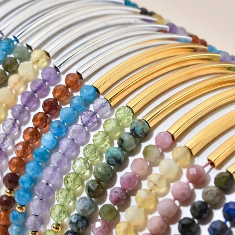 Handgefertigtes Naturstein Perlenarmband Mit Kupferrohr Verstellbares Geflochtenes Seil Bohemian Retro Edelstein Schmuck Für Damen Geschenk