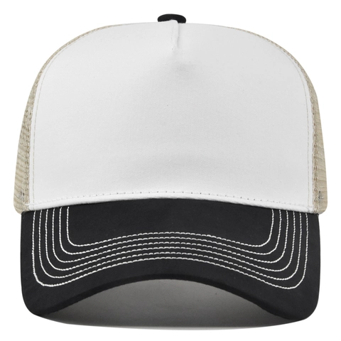 Unisex Καπέλο Trucker 5-Panel Αναπνεύσιμο Πλέγμα Καπέλο Μπέιζμπολ Αντιθετική Ραφή Καμπυλωτό Γείσο Snapback Ρυθμιζόμενο Καπέλο Εξωτερικού Χώρου