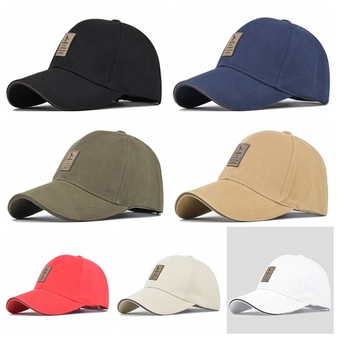 Berretto da Baseball Unisex in Cotone Con Toppa in Pelle Vintage Parasole All'aperto Regolabile Cappello Sportivo Casual Uomo Donna