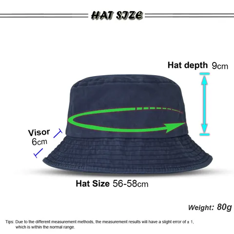 Unisex Πλυμένο Βαμβακερό Καπέλο Bucket Ρετρό Φθαρμένο Μονόχρωμο Σκίαστρο Καπέλο Ψαρέματος για Άνδρες Γυναίκες Υπαίθριο Casual Καλοκαιρινό Καπέλο