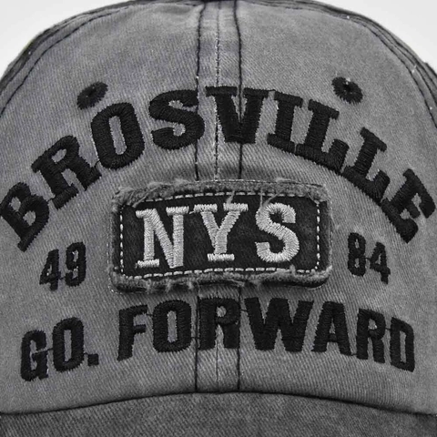 Berretto Da Baseball In Cotone Lavato Vintage Con Ricamo 3D NYS Forward Patchwork Cappello Da Sole Distressed Per Uomo Donna Casual Streetwear