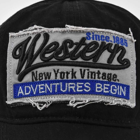Gorra de Béisbol de Algodón Vintage Con Bordado de Patchwork Para Hombre Mujer Gorra de Sol Retro Desgastada Ajustable Casual