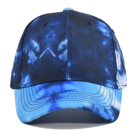 Fashion Tie Dye Baseball Cap For Men Women Adjustable Polyester Cotton Breathable Sun Protection Outdoor Sun Hat Streetwear Casual Dad Hat