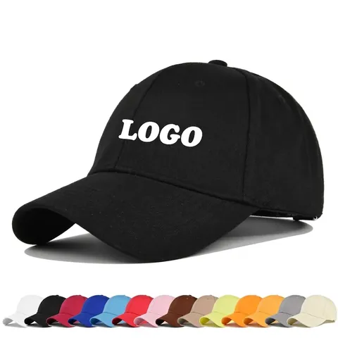 Gorra de Béisbol de Algodón de Color Sólido Unisex Ala Curva Ajustable Sombrero de Sol Deportivo para Hombre Mujer Minimalista