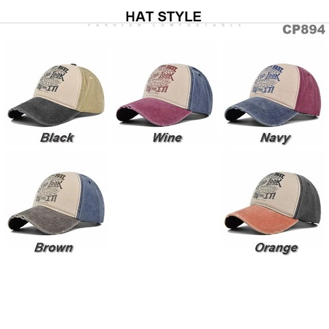 Amerikanische Retro Distressed Baseball Kappe Damen Herren Route 66 Buchstaben Druck Patchwork Waschen Baumwolle Verstellbar Sonnenhut
