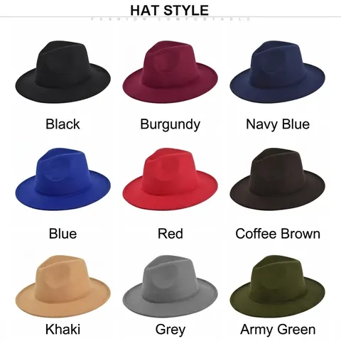 Sombrero Fedora de Fieltro de Lana para Niños Gorra de Jazz Vintage Ala Plana Color Sólido para Niños Niñas Accesorio de Invierno