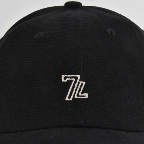 Vintage Katoen Borduursel Baseballpet Letter Verstelbaar Gebogen Rand Zonbescherming Outdoor Casual Pet Voor Heren Dames