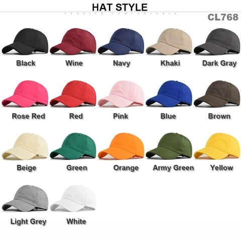 Casquette de Baseball Décontractée en Coton Couleur Unie Unisexe Ajustable Visière Courbe Protection Solaire Chapeau Sport