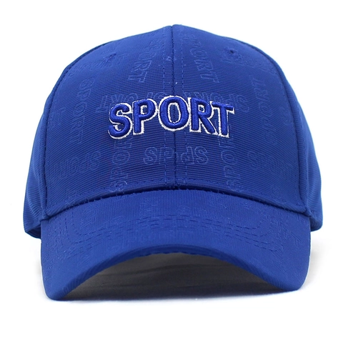 Sport Bestickte Buchstaben Baseballkappe Verstellbare Baumwollmischung Sonnenschutz Outdoor Gebogene Krempe Mode Sportlich Lässiger Hut