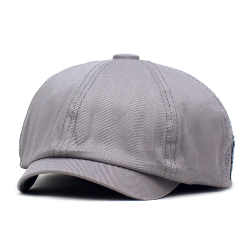 Coppola Unisex Traspirante con Patchwork in Rete Berretto Ottagonale Estivo Parasole Retrò Casual per Uomo Donna