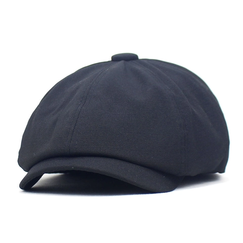 Vintage Einfarbig Baumwolle Schiebermütze Für Herren Damen Lässig Acht Panel Baskenmütze Ivy Flat Cap Winter Warm Baker Boy Hut