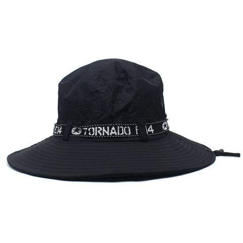 Men Outdoor Bucket Hat Wide Brim Sunshade Fishing Hat Breathable Mesh With Adjustable Chin Strap Travellers Mountain Embroidery