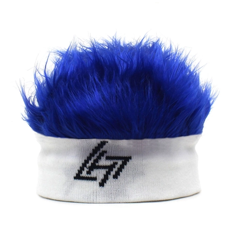 Divertente Berretto Con Parrucca Novità Cappello in Maglia di Acrilico Con Capelli Sintetici Per Festa Halloween Hip Hop Street