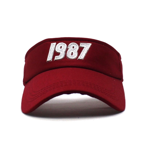 Berretto da Baseball in Cotone a Testa Vuota Casual da Uomo e Donna Vintage 1987 Ricamo Visiera per Sport all'Aperto Spiaggia
