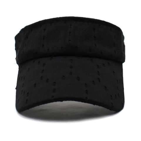 Cappello con Visiera Estivo da Donna Moda Floreale Traforato Regolabile Aperto Protezione Solare Traspirante Visiera in Cotone