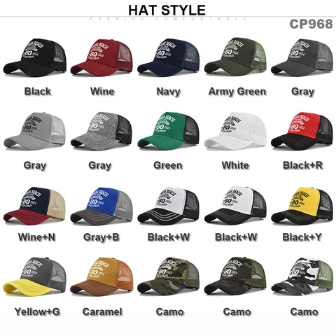 Casquette de Baseball 80ème Anniversaire Omaha Beach D-Day Maille Trucker Hat Normandie 1944-2024 Veterans Squad Respirant