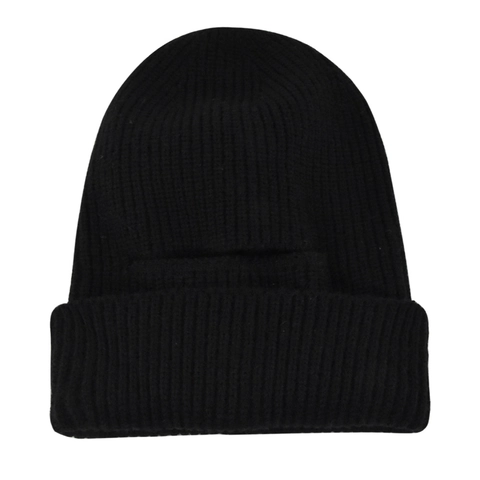 Berretto in Maglia Caldo Invernale da Donna Morbido Acrilico a Costine con Risvolto Skull Cap per Outdoor Daily Fashion