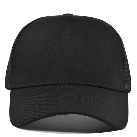 Effen Kleur Mesh Baseballpet Ademend Trucker Pet Gebogen Klep Zonwering Outdoor Sportpet Voor Volwassenen
