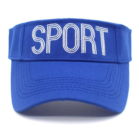 Cappello Visiera Sportivo da Donna Bambini Regolabile Misto Cotone Senza Corona Berretto Baseball Outdoor Spiaggia Estate