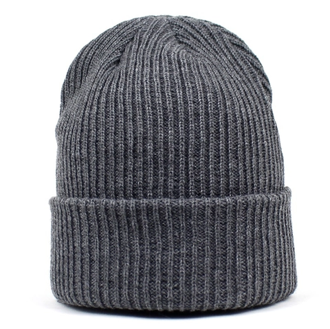 Unisex Solid Ribbed Knit Beanie Hat Warm Winter Cuffed Skull Cap For Men Women Acrylic Outdoor Daily Headwear Gift