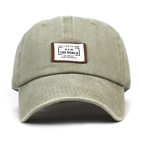 Berretto da Baseball in Cotone Lavato Vintage Regolabile Distressed Dad Hat Protezione Solare Sport Casual Trucker Cap per Uomo Donna