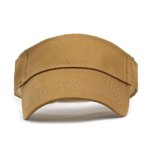 Cotton Blend Sun Visor Hat For Men Women Solid Color Adjustable Sports Tennis Golf Outdoor UV Protection Empty Top Visor Cap