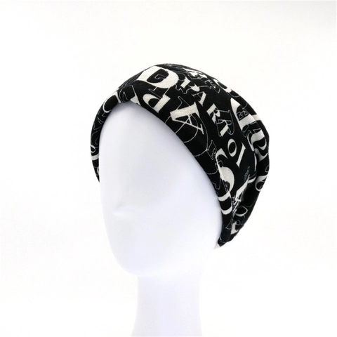 Gorro de Punto para Hombre y Mujer Imitación Cachemira Estampado Letras Gorro Pullover Invierno Cálido Doble Capa Streetwear