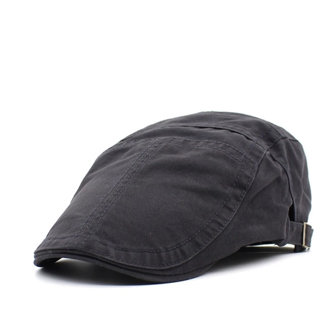 Vintage Baumwollmischung Flachmütze Für Herren Damen Verstellbares Barett Vorwärts Hut Casual Outdoor Sonnenschutz Schirmmütze