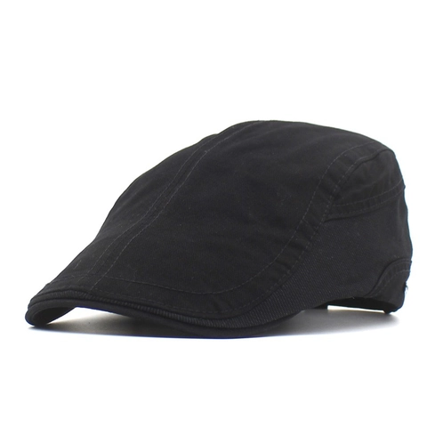Coppola Uomo Vintage in Cotone Regolabile Patchwork Ivy Cabbie Hat Retro Berretto da Esterno Parasole Newsboy Hat per Uomo