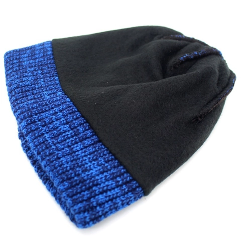Unisex Winter Warm Acrylic Knitted Beanie Hat With Fashion Letter Patch Fleece Lined Cuffed Ribbed Skull Cap For Men Women