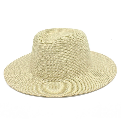 Cappello di Paglia a Tesa Larga Estivo 100% Fibra di Carta Protezione UV Traspirante Panama Cappello da Sole per Spiaggia Outdoor
