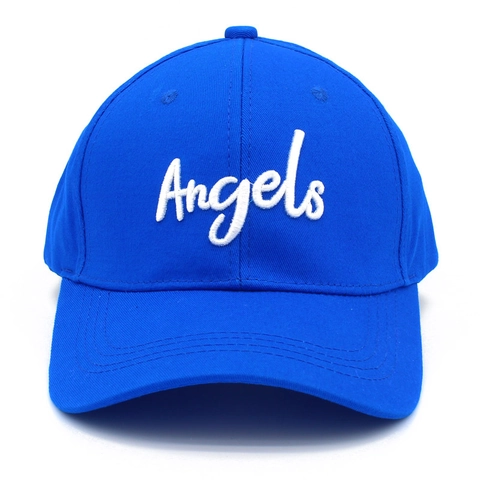 Unisex Lässige Baumwolle Baseballkappe Angels Buchstaben Stickerei Verstellbar Sonnenhut Atmungsaktiv Hip Hop Streetwear Kopfbedeckung