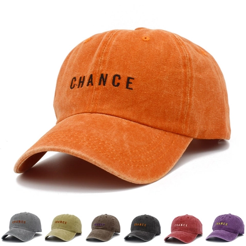 Cappellino da Baseball in Cotone Lavato Vintage Regolabile Ricamo di Lettere Berretto Parasole per Uomo Donna Outdoor Viaggio Casual