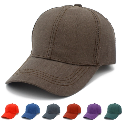 Berretto da Baseball in Misto Cotone a Costine Regolabile Tinta Unita Cappello da Sole per Uomo Donna Outdoor Casual Sport