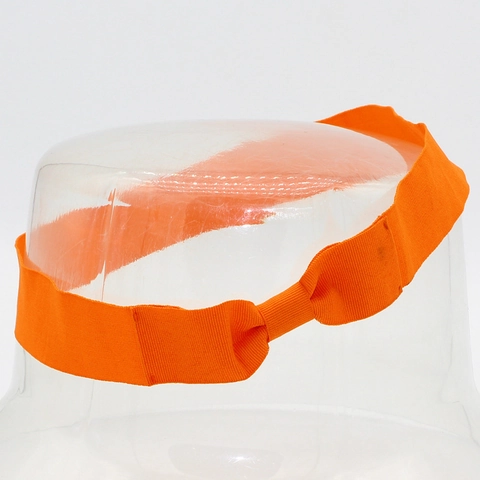Accessorio per Cappelli con Fiocco in Nastro Grosgrain per Donna Bambini Poliestere Fascia per Cappello Fai-da-te Decorazione Diversi Colori