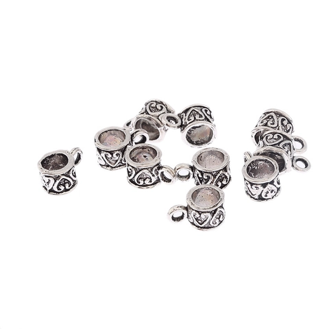 Antique Silver Alloy Pendants Heart Mushroom Flower Graduation Cap Umbrella Charms For DIY Jewelry Making Crafts Findings