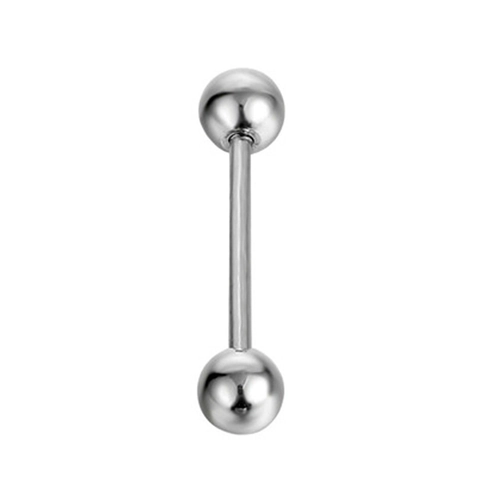 Edelstahl Körperpiercing Schmuck Set Zungenbrauen Nasen Lippenring Kugel Spike Ende Barbell Hufeisenring Punk Accessoire