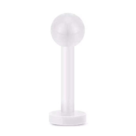 Acryl Kugel Lippenring Labret Stecker Für Damen Herren Piercing Schmuck Flat Back Körperschmuck Tragus Ohrring Knorpel Stecker Zubehör