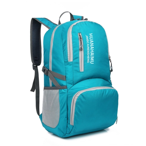 Zaino Sportivo All'aperto Impermeabile Pieghevole Leggero Di Grande Capacità Portatile Da Viaggio Per Escursionismo Campeggio Unisex